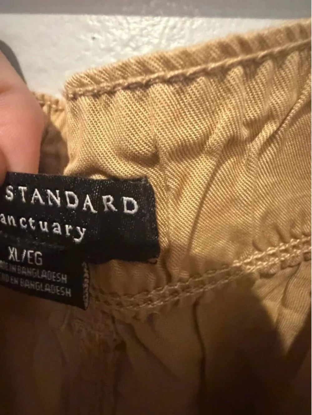 Social Standard by Sanctuary Utility Shorts Women’s XL Khaki Casual